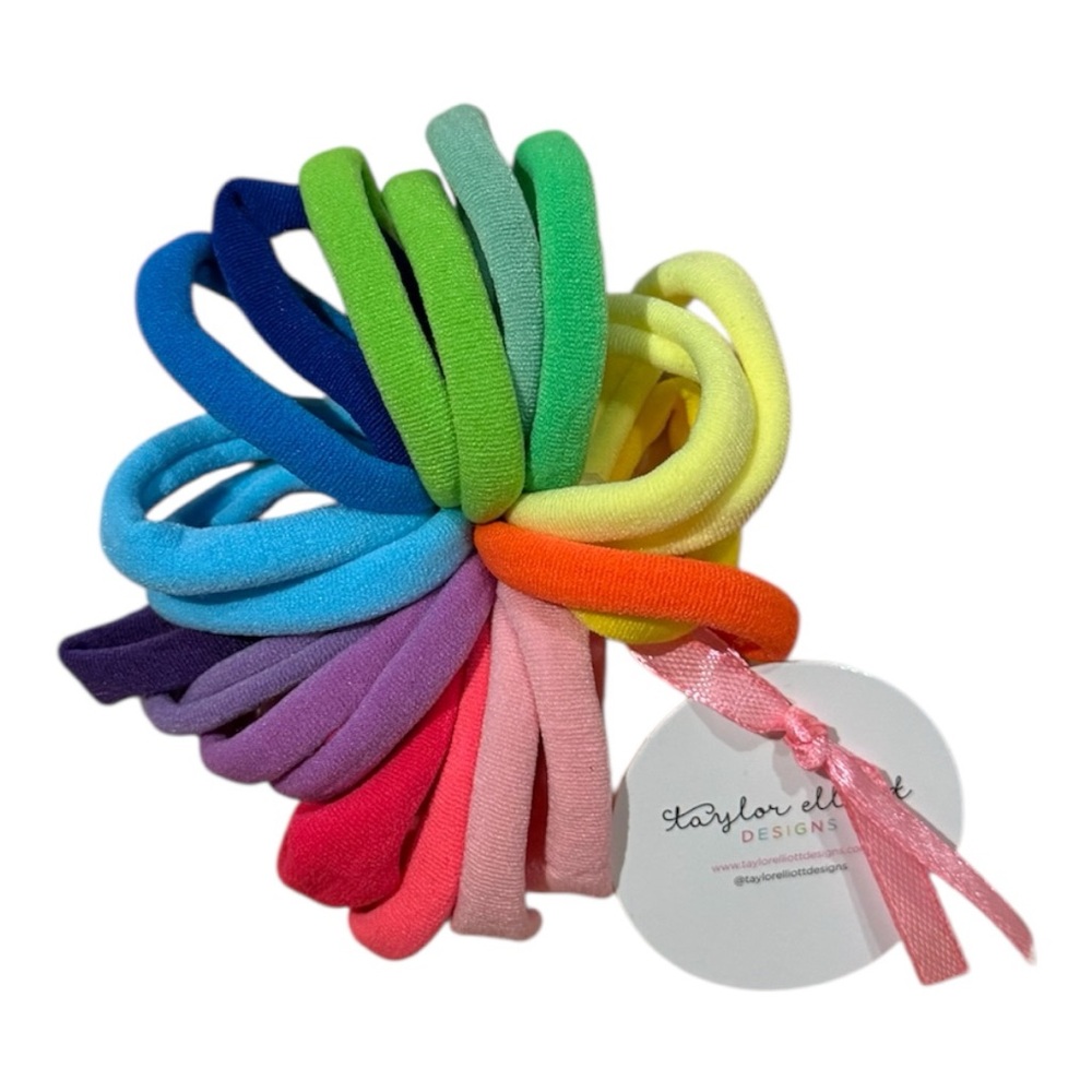 Colorful Hair Ties Set